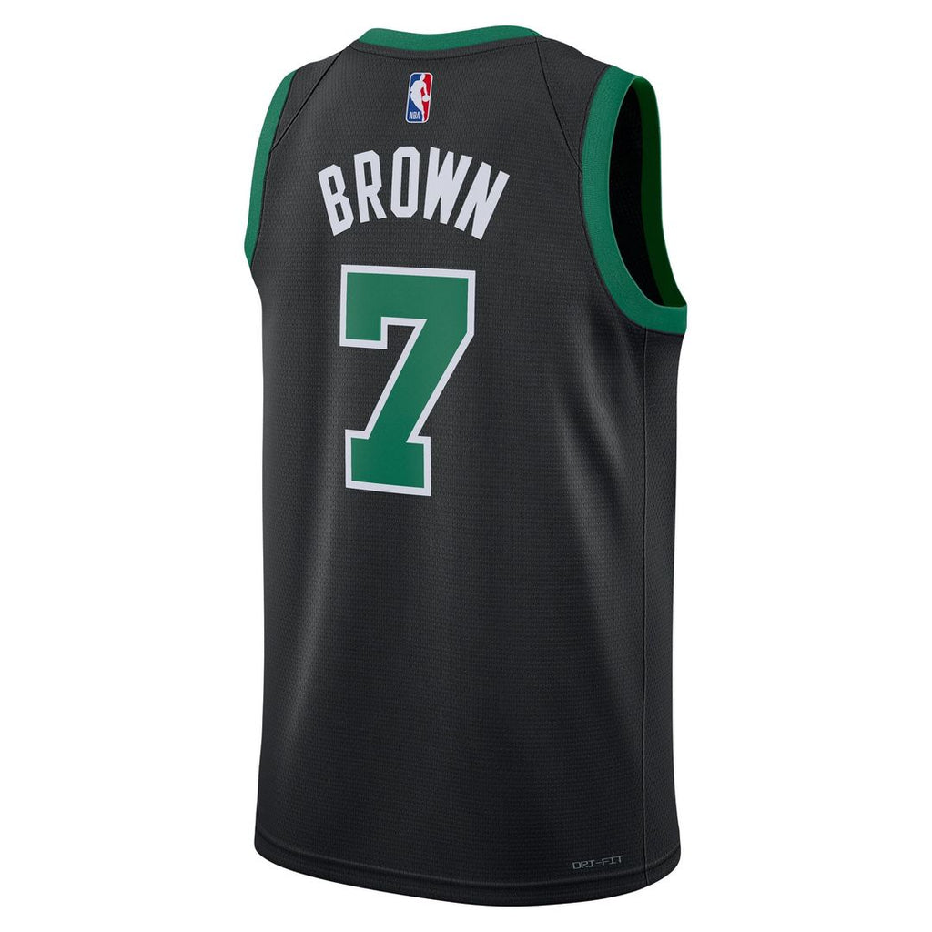 Jaylen Brown Boston Celtics Jordan Brand Unisex Swingman Jersey - Statement Edition - Black | NBA Fan Gear