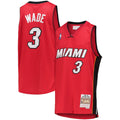 Dwyane Wade Miami Heat Mitchell & Ness Youth 2005/ 06 Hardwood Classics Swingman Jersey - Red | NBA Fan Gear