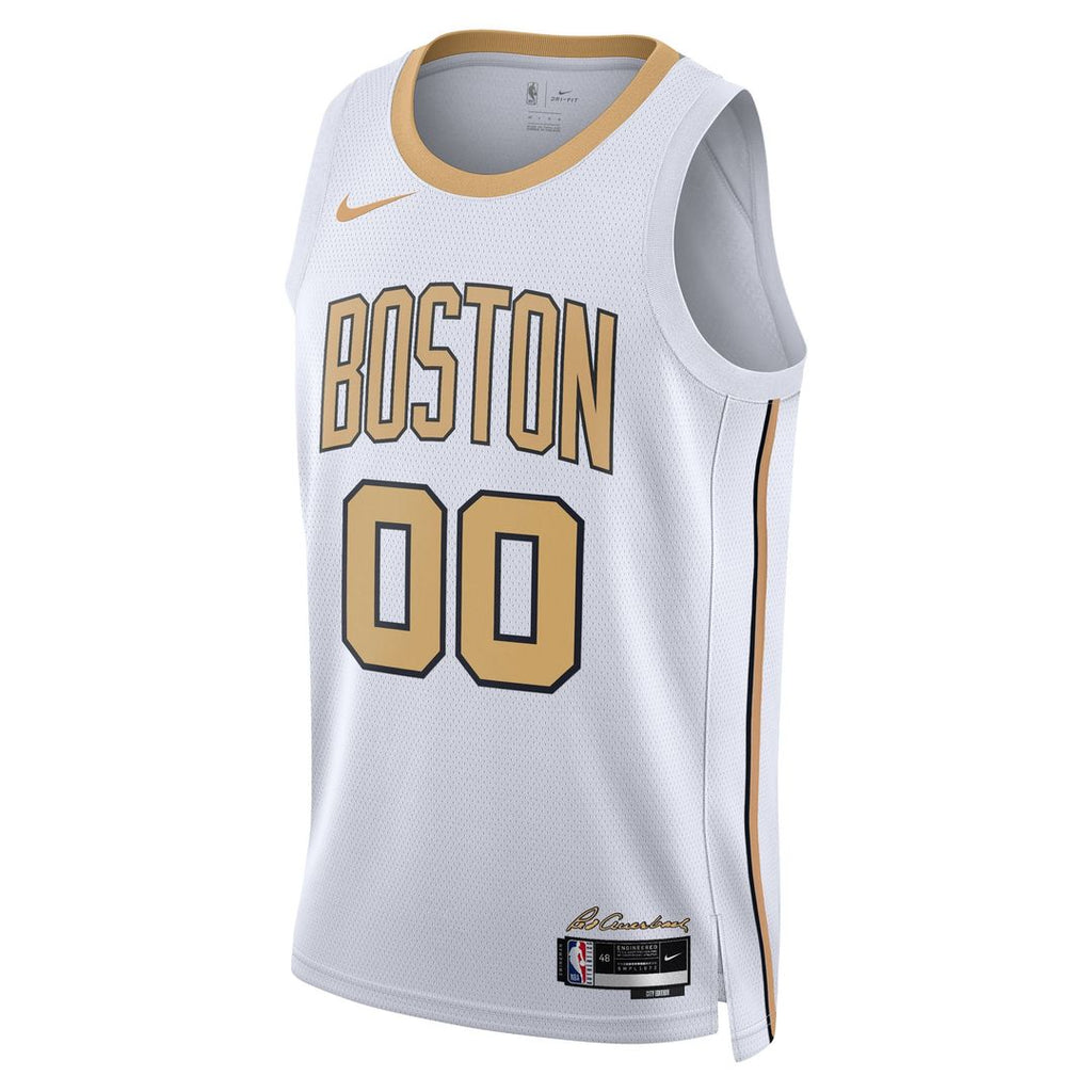Boston Celtics Nike Unisex 2025/ 26 City Edition Swingman Custom Jersey - White | NBA Fan Gear