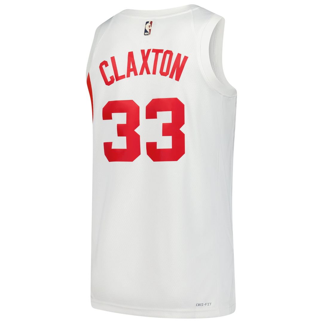 Nic Claxton Brooklyn Nets Nike Swingman Jersey - Classic Edition - White | NBA Fan Gear