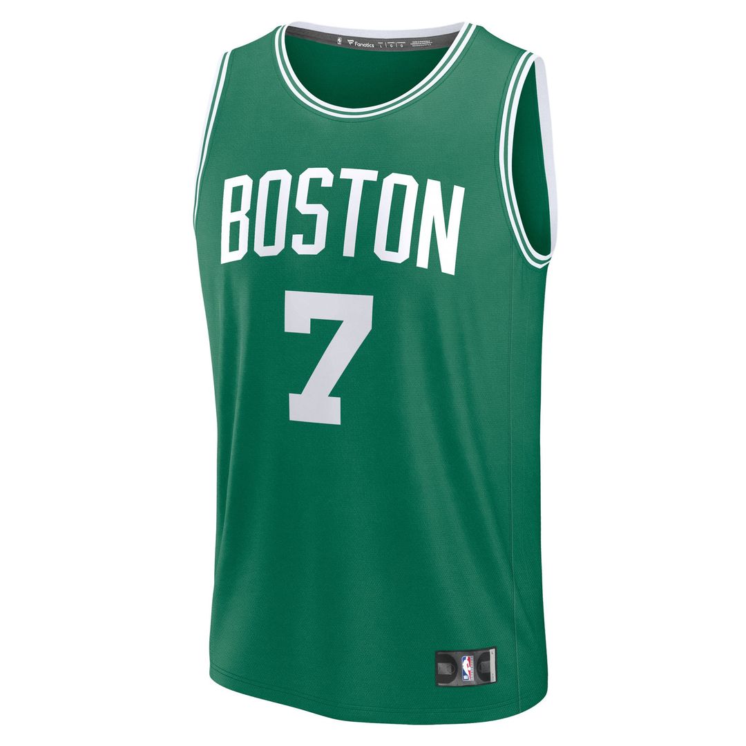 Jaylen Brown Boston Celtics Fanatics Fast Break Replica Player Jersey - Icon Edition - Kelly Green | NBA Fan Gear