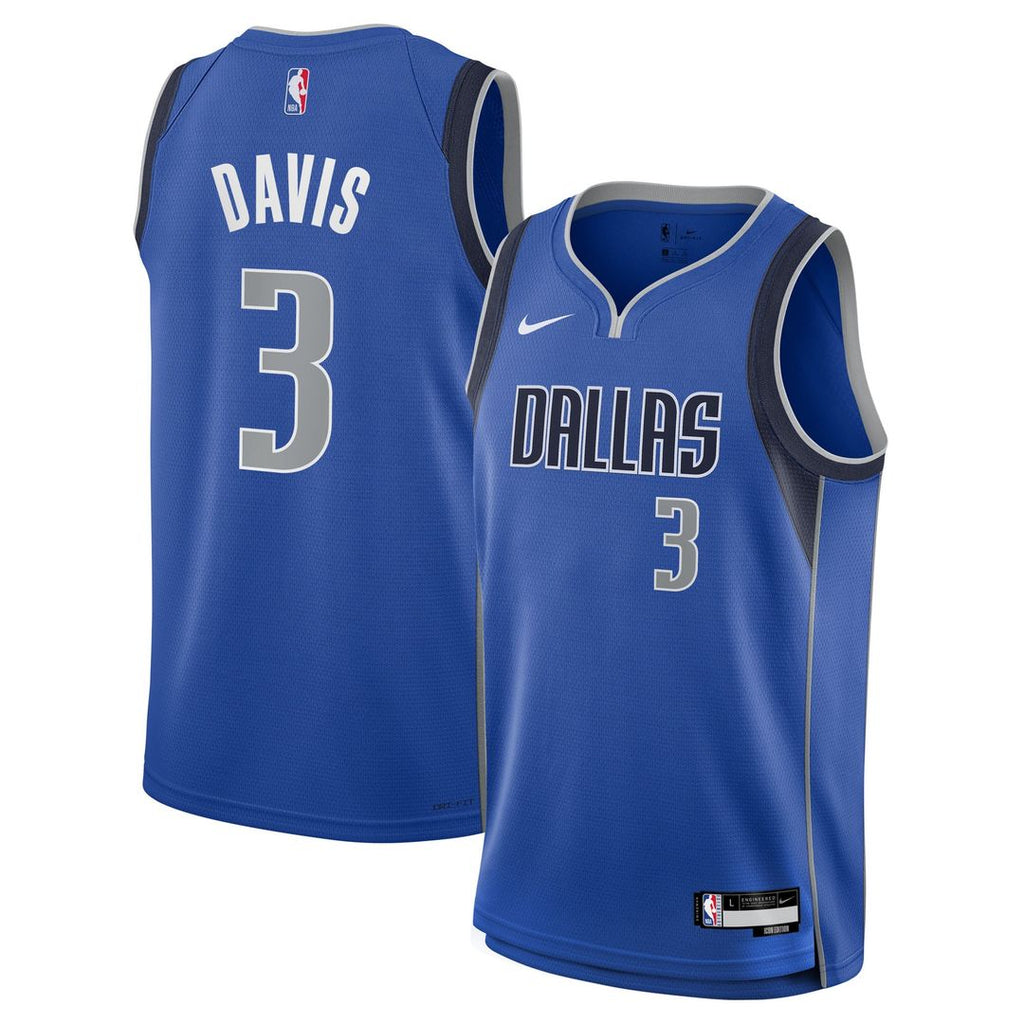 Anthony Davis Dallas Mavericks Nike Youth Swingman Jersey - Icon Edition - Blue | NBA Fan Gear