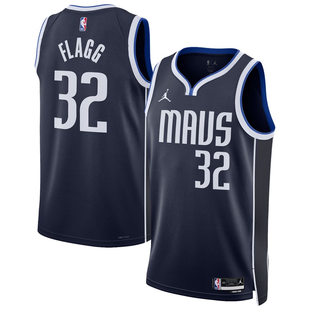 Cooper Flagg Dallas Mavericks Jordan Brand Unisex Swingman Jersey - Navy - Statement Edition | NBA Fan Gear