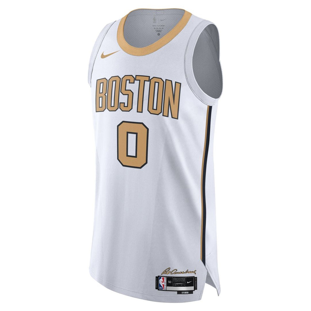 Jayson Tatum Boston Celtics Nike Unisex 2025/ 26 Authentic Jersey - City Edition - White | NBA Fan Gear