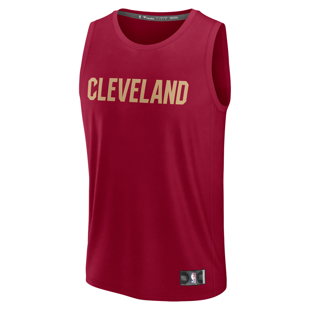 James Harden Cleveland Cavaliers Fanatics Fast Break Replica Jersey - Icon Edition - Wine | NBA Fan Gear