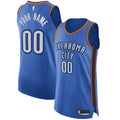 Oklahoma City Thunder Nike Authentic Custom Jersey Blue - Icon Edition | NBA Fan Gear