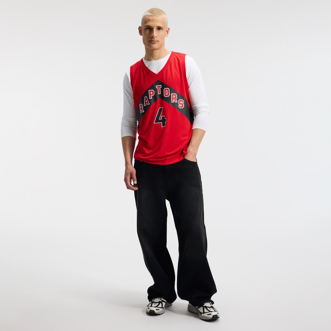 Scottie Barnes Toronto Raptors Fanatics Fast Break Replica Jersey - Icon Edition - Red | NBA Fan Gear
