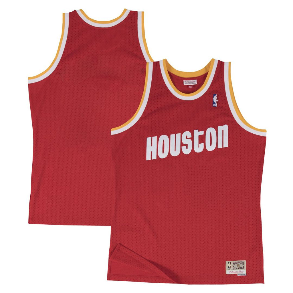 Houston Rockets Mitchell & Ness 1996-97 Hardwood Classics Swingman Jersey - Red | NBA Fan Gear