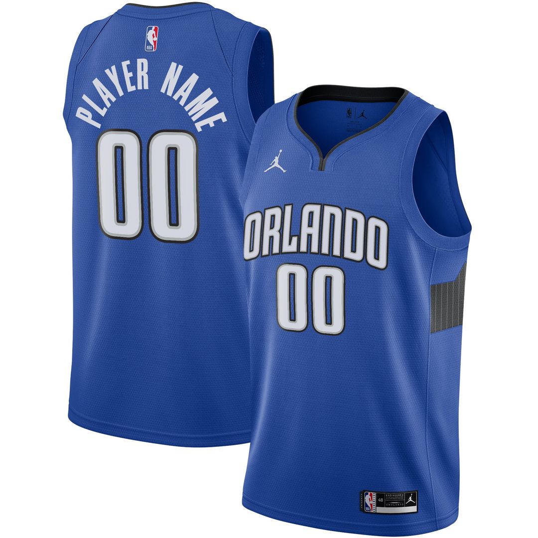 Orlando Magic Jordan Brand Swingman Custom Jersey - Statement Edition - Blue | NBA Fan Gear