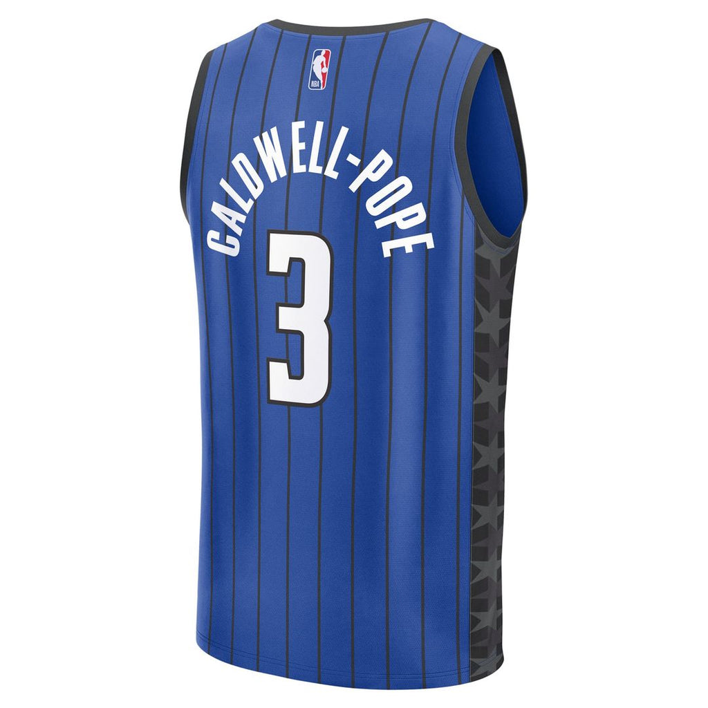 Kentavious Caldwell-Pope Orlando Magic Fanatics Fast Break Replica Player Jersey - Statement Edition - Blue | NBA Fan Gear