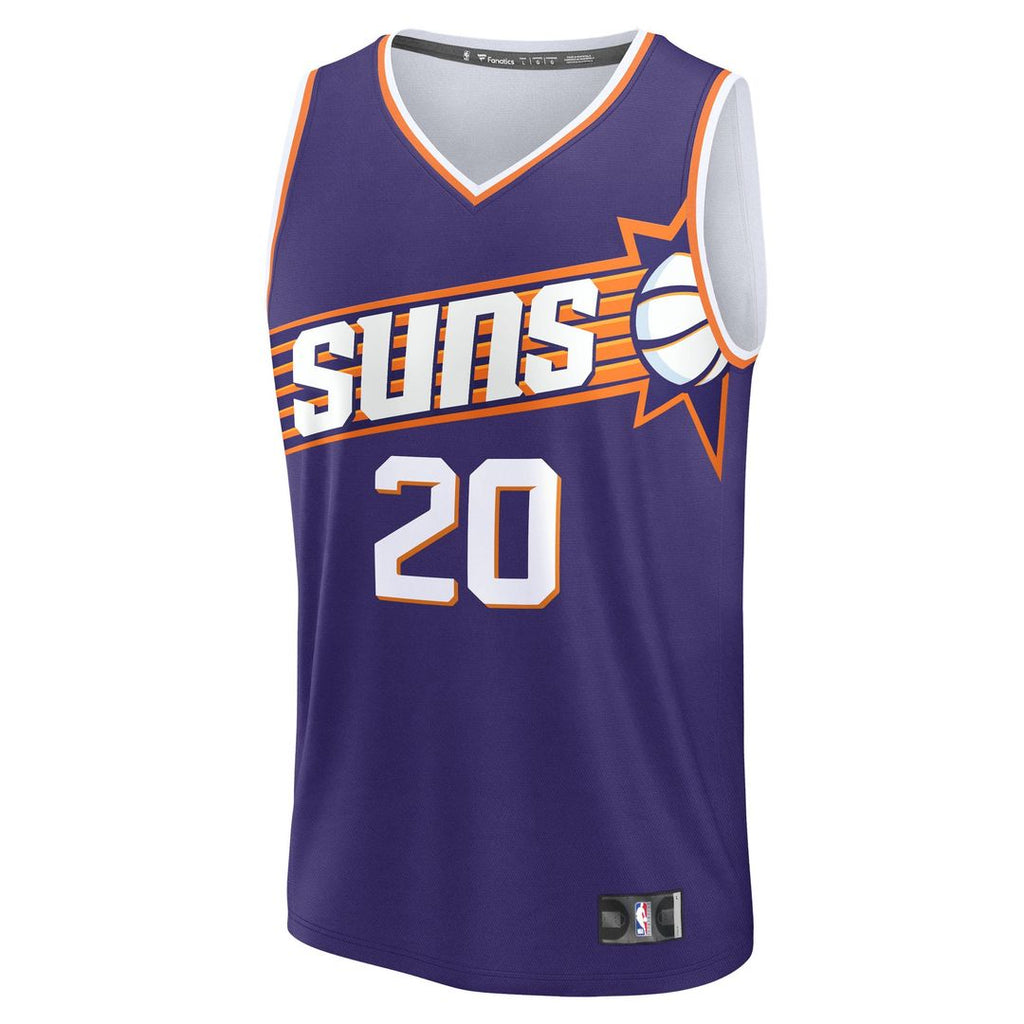Rasheer Fleming Phoenix Suns Fanatics Fast Break Replica Jersey - Purple - Icon Edition | NBA Fan Gear