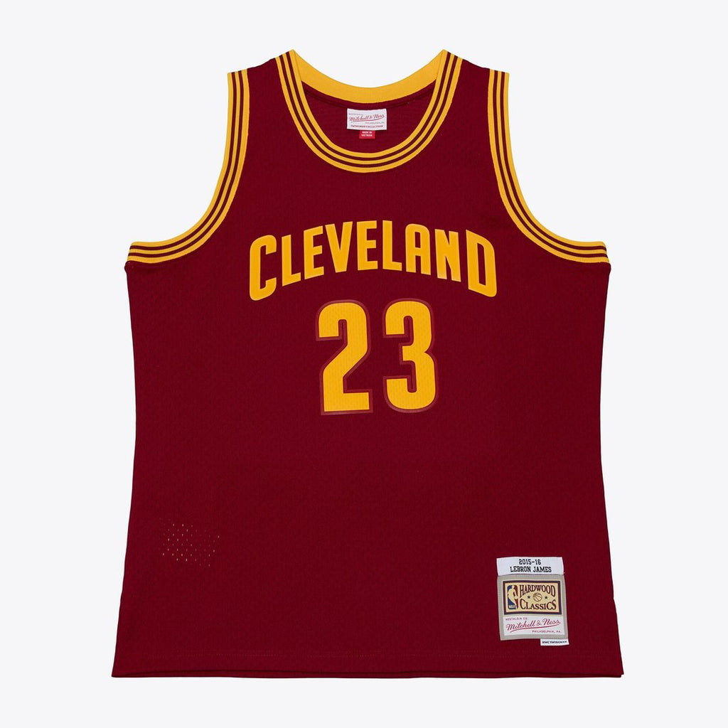 LeBron James Cleveland Cavaliers Mitchell & Ness 2015-16 Swingman Jersey - Wine | NBA Fan Gear