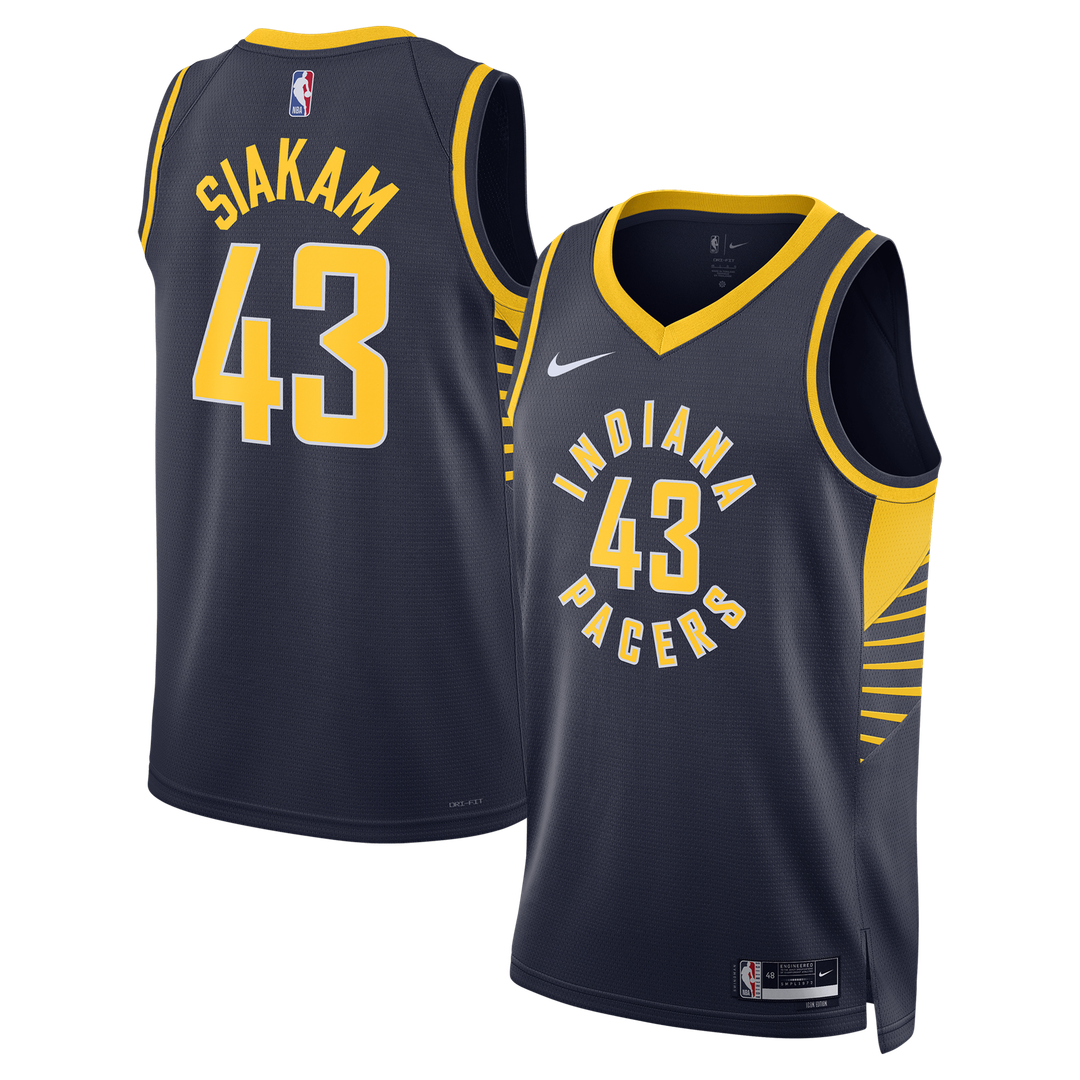 Pascal Siakam Indiana Pacers Nike Unisex Swingman Jersey - Icon Edition - Navy | NBA Fan Gear