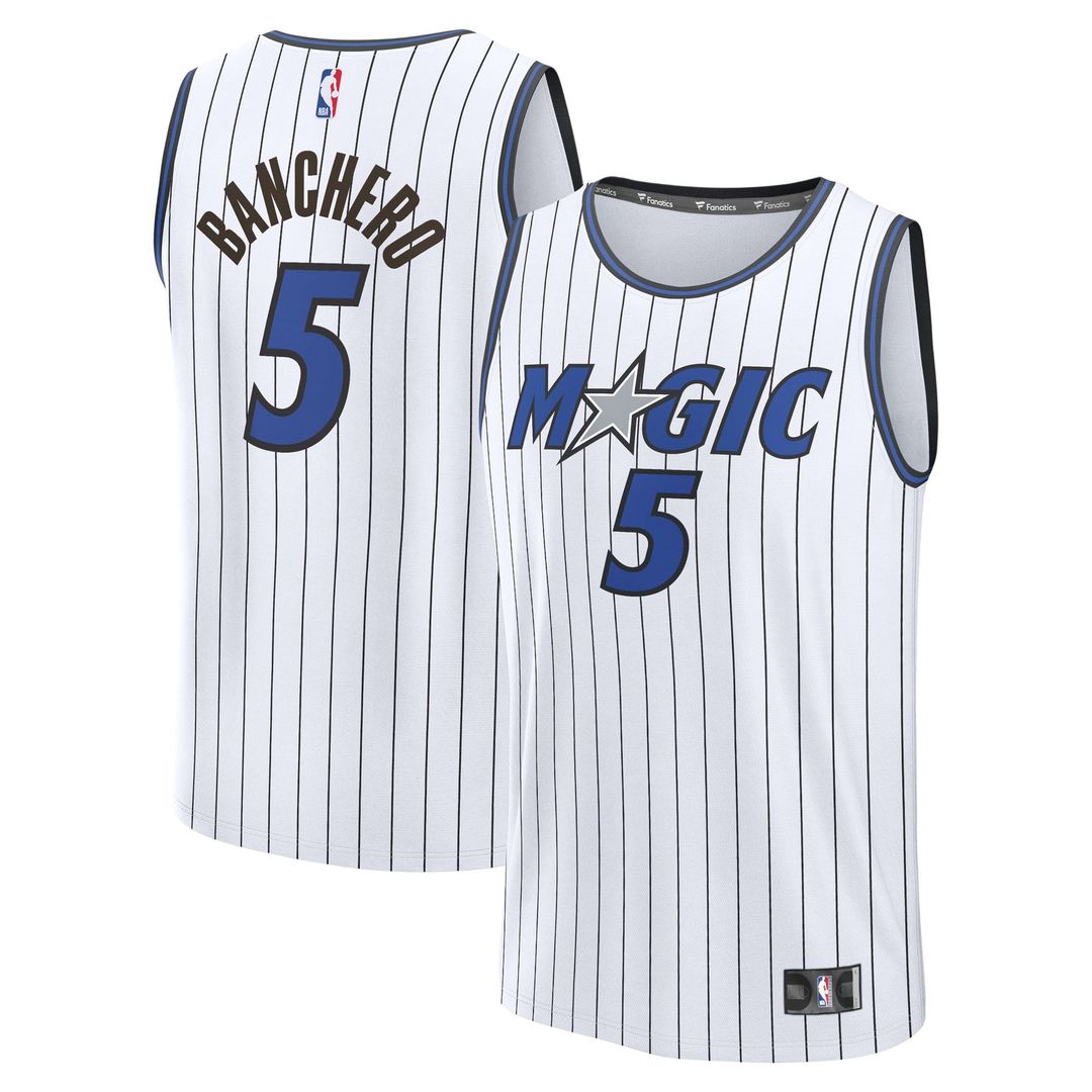 Paolo Banchero Orlando Magic Fanatics Youth Fast Break Replica Player Jersey - Association Edition - White | NBA Fan Gear