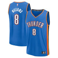 Jalen Williams Oklahoma City Thunder Fanatics Fast Break Replica Player Jersey - Icon Edition - Blue | NBA Fan Gear