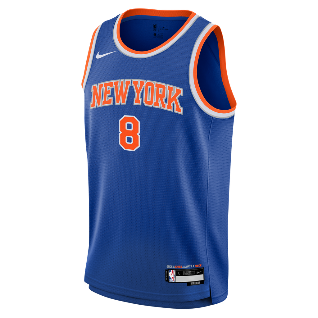 OG Anunoby New York Knicks Nike Youth Swingman Jersey - Icon Edition - Blue | NBA Fan Gear