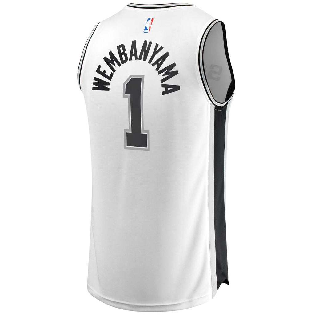 Victor Wembanyama San Antonio Spurs Fanatics Youth Fast Break Player Jersey - Association Edition - White | NBA Fan Gear
