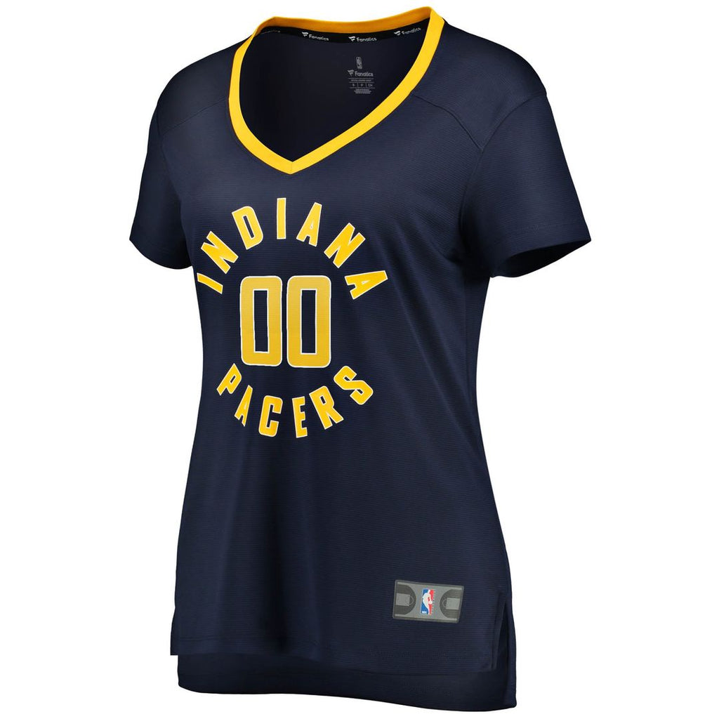 Indiana Pacers Fanatics Women's Fast Break Custom Jersey Navy - Icon Edition | NBA Fan Gear