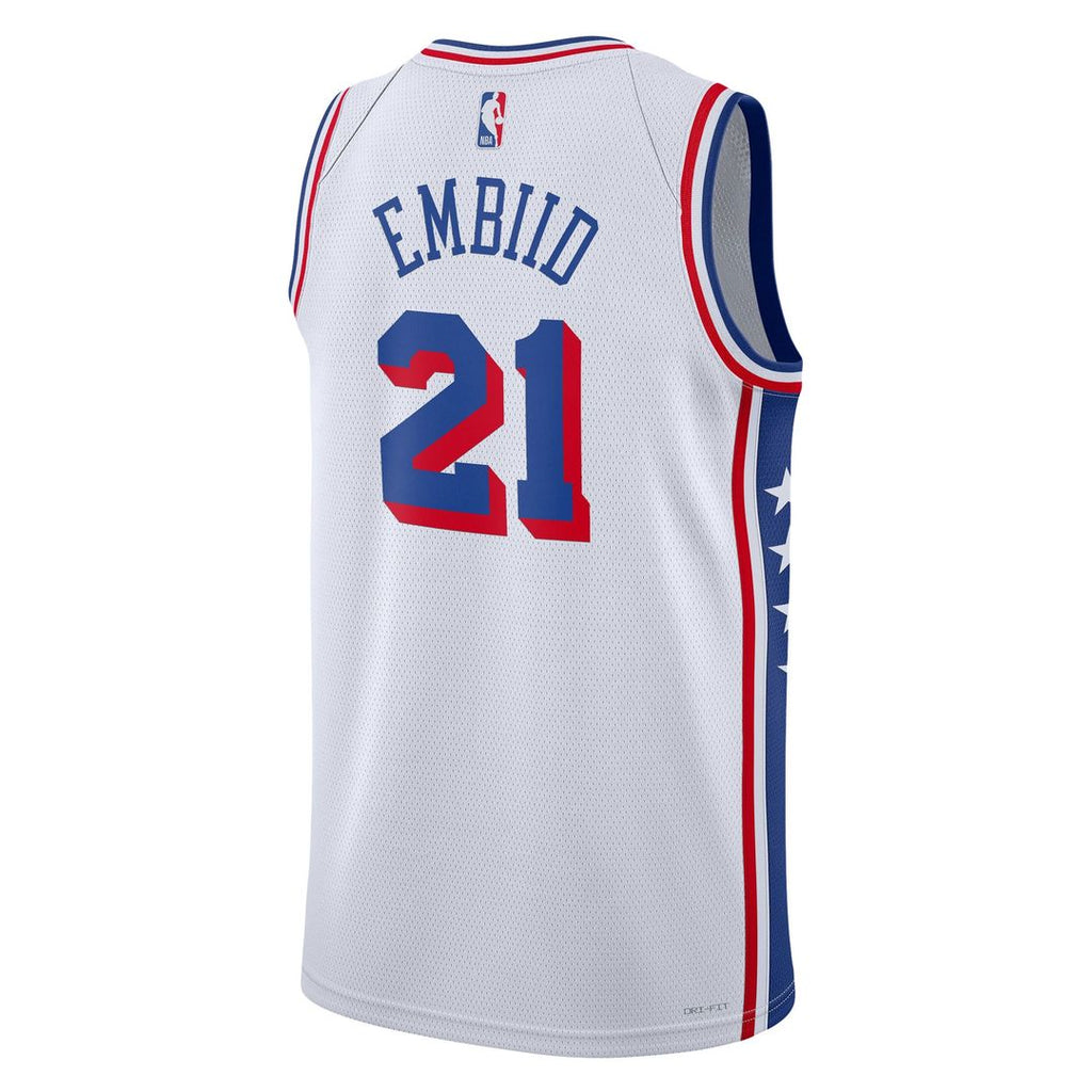 Joel Embiid Philadelphia 76ers Nike Unisex Swingman Jersey - Icon Edition - Royal | NBA Fan Gear