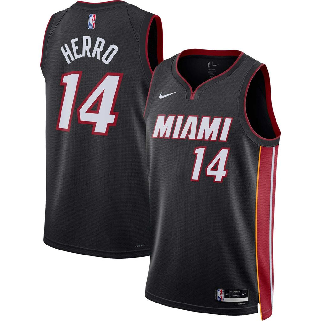 Tyler Herro Miami Heat Nike Unisex Swingman Jersey - Icon Edition - Black | NBA Fan Gear