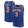 Josh Hart New York Knicks Fanatics Youth Fast Break Replica Player Jersey - Blue - Icon Edition | NBA Fan Gear