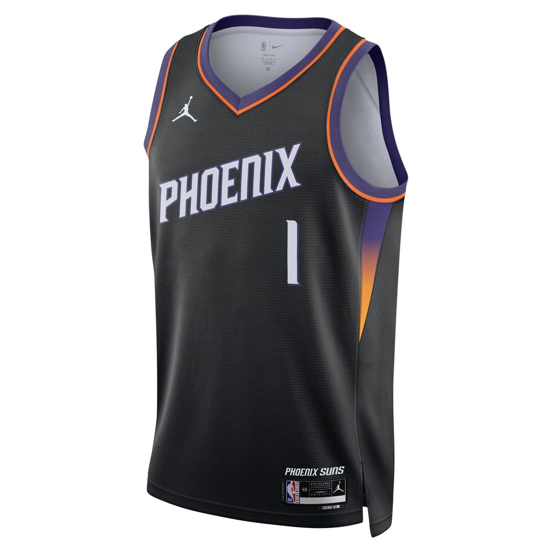 Devin Booker Phoenix Suns Jordan Brand Unisex Swingman Jersey - Statement Edition - Black | NBA Fan Gear