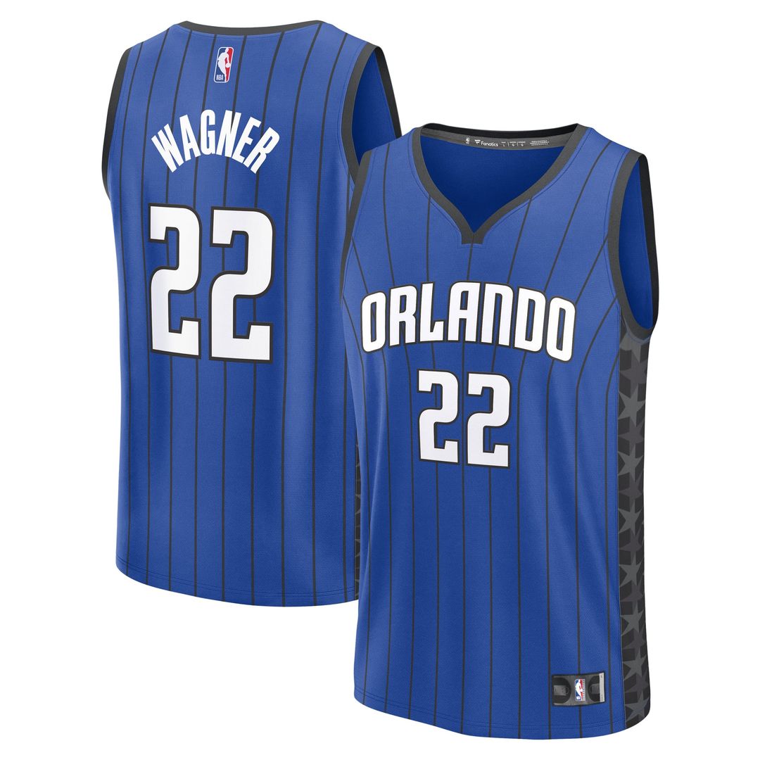 Franz Wagner Orlando Magic Fanatics Fast Break Replica Player Jersey - Statement Edition - Blue | NBA Fan Gear