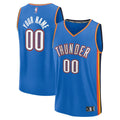 Oklahoma City Thunder Fanatics Fast Break Custom Jersey - Icon Edition - Blue | NBA Fan Gear