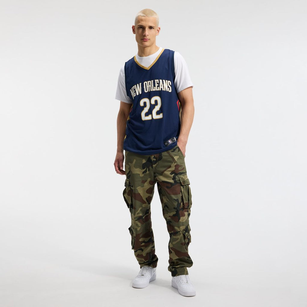 Derik Queen New Orleans Pelicans Fanatics Fast Break Replica Jersey - Icon Edition - Navy | NBA Fan Gear