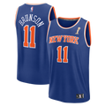 Jalen Brunson New York Knicks Fanatics Youth 2026 NBA Finals Champions Fast Break Replica Jersey - Icon Edition - Blue | Fan Gear
