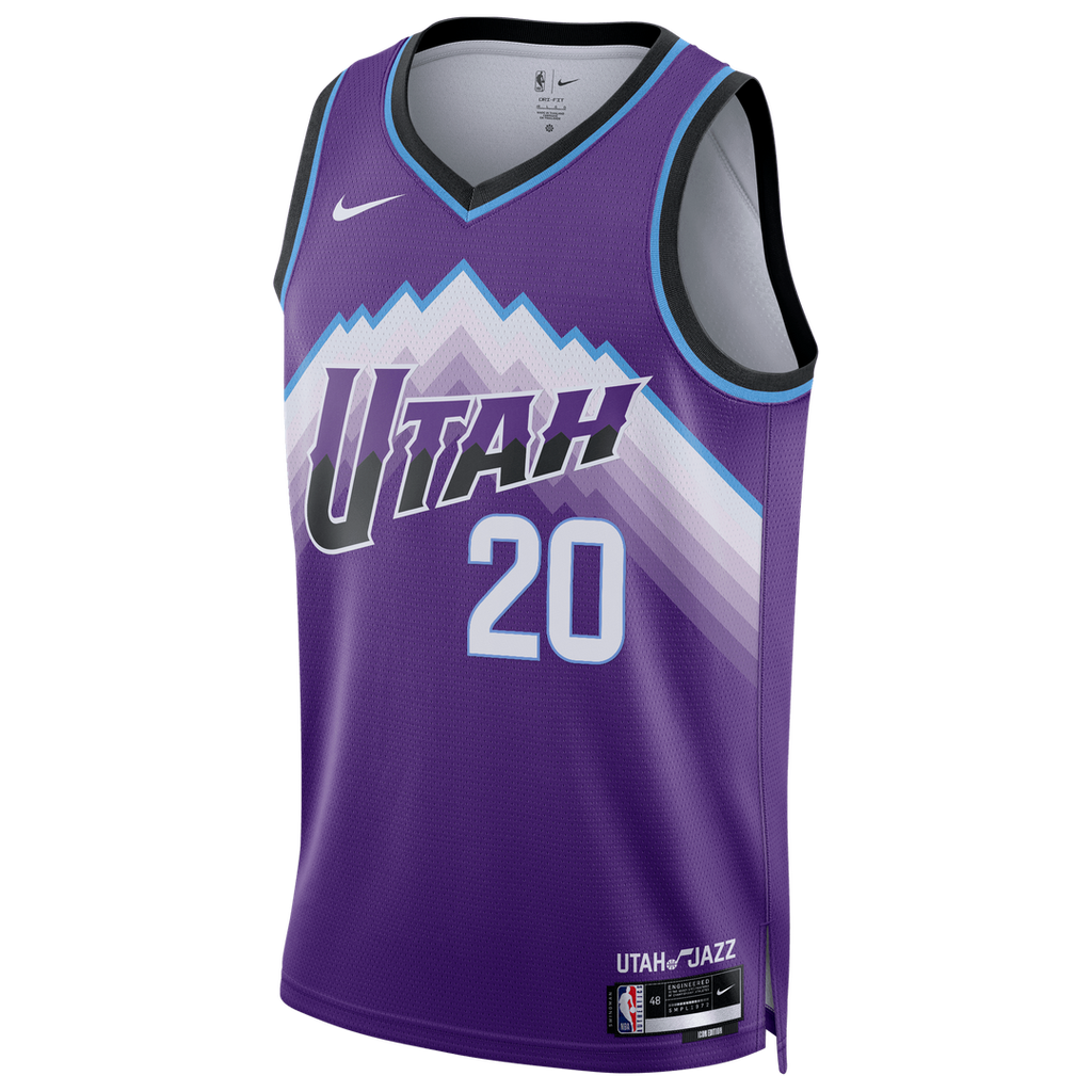 Jaren Jackson Jr. Utah Jazz Nike Unisex Swingman Jersey - Icon Edition - Purple | NBA Fan Gear