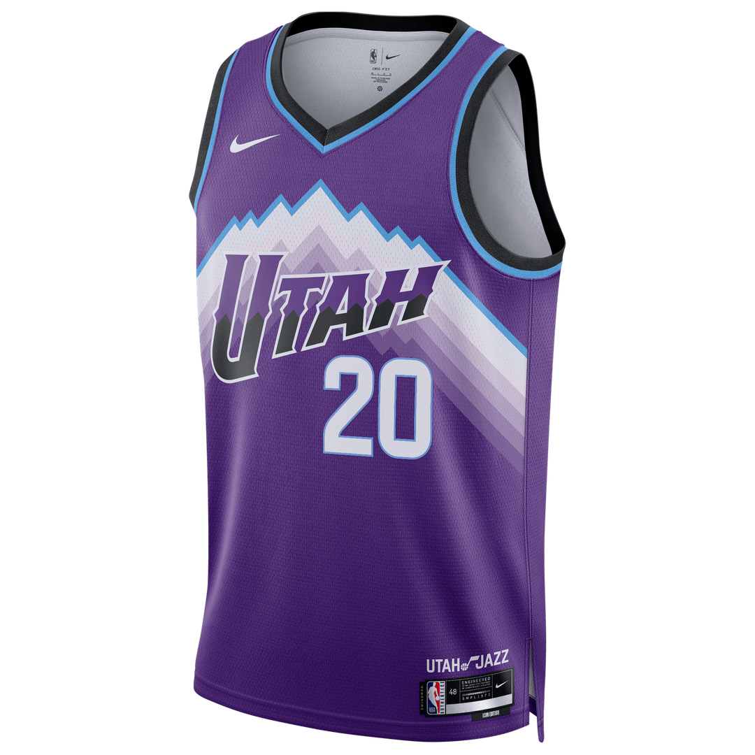 Jaren Jackson Jr. Utah Jazz Nike Unisex Swingman Jersey - Icon Edition - Purple | NBA Fan Gear