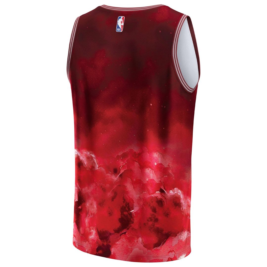 Houston Rockets NBA & KidSuper Studios by Fanatics Unisex Hometown Jersey - Red | NBA x KidSuper Fan Gear