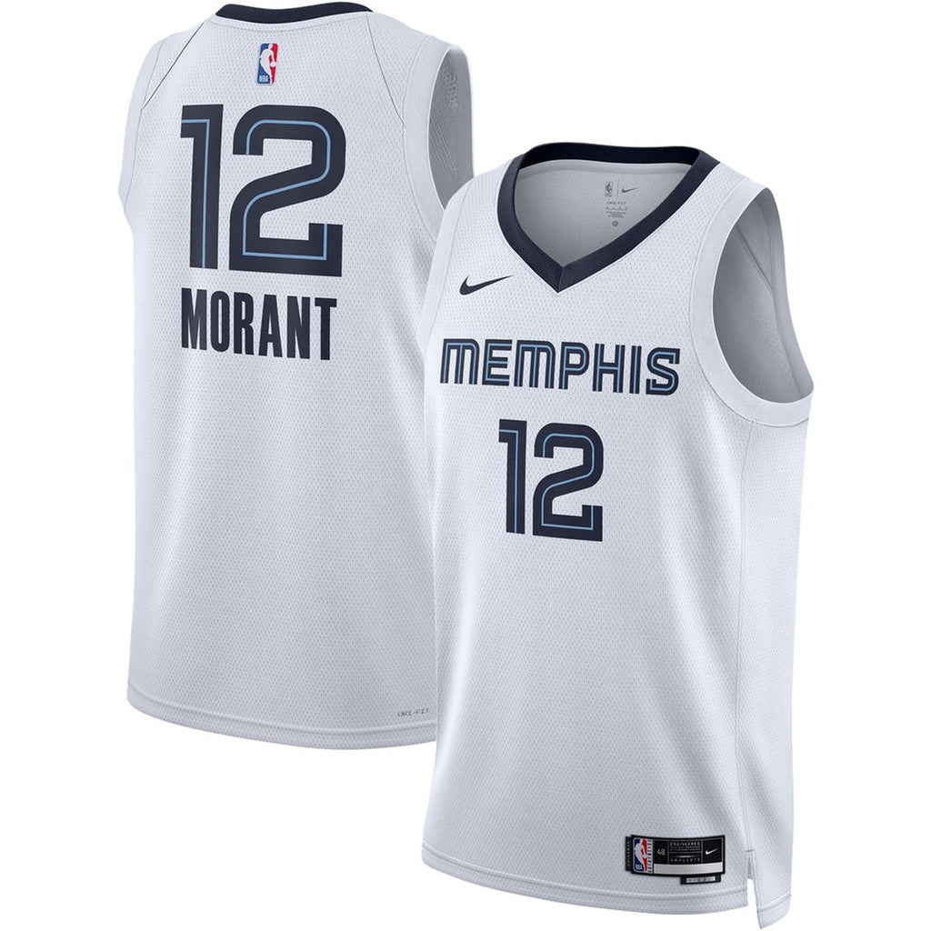 Ja Morant Memphis Grizzlies Nike Unisex Swingman Jersey - Association Edition - White | NBA Fan Gear