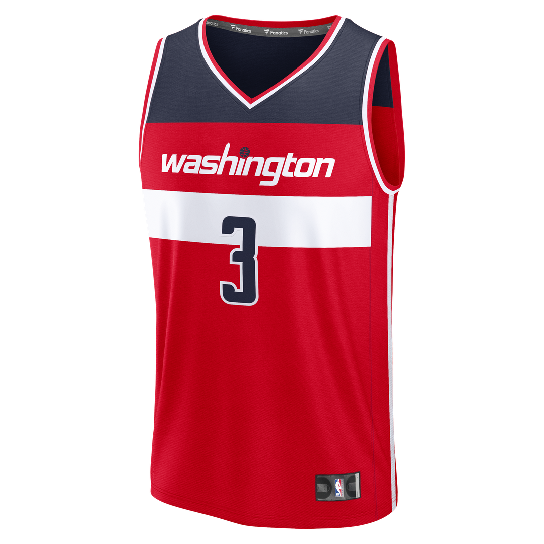 Trae Young Washington Wizards Fanatics Fast Break Jersey - Icon Edition - Red | NBA Fan Gear