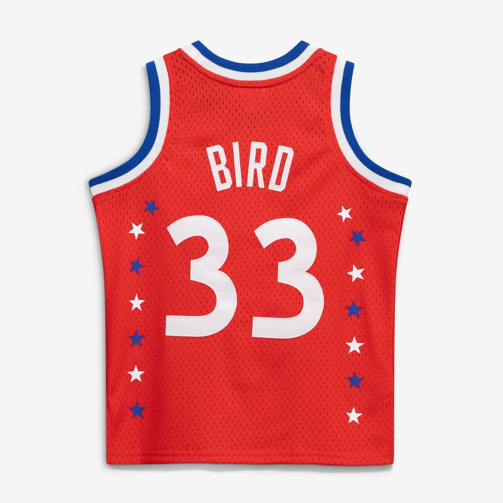 Larry Bird 1983 NBA All-Star Game Mitchell & Ness Youth Hardwood Classics Swingman Jersey - Red | Fan Gear