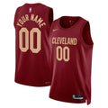 Cleveland Cavaliers Nike Unisex Swingman Custom Jersey Burgundy - Icon Edition | NBA Fan Gear