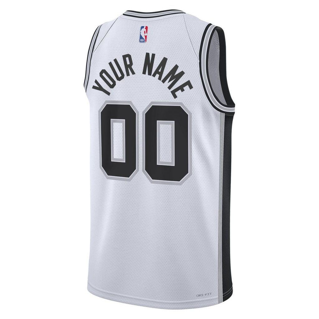 San Antonio Spurs Nike Unisex Swingman Custom Jersey White - Association Edition | NBA Fan Gear