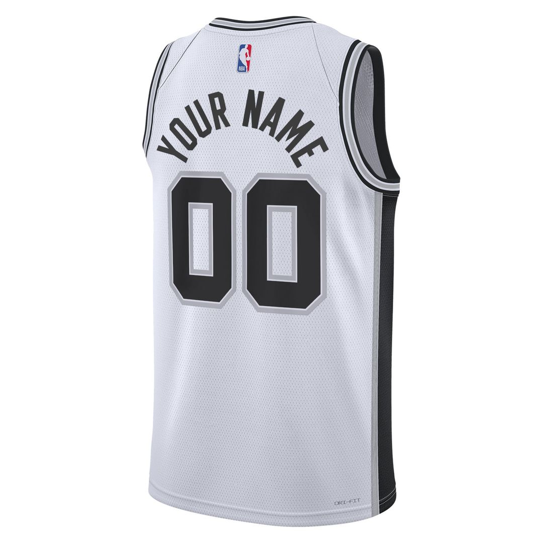 San Antonio Spurs Nike Unisex Swingman Custom Jersey White - Association Edition | NBA Fan Gear