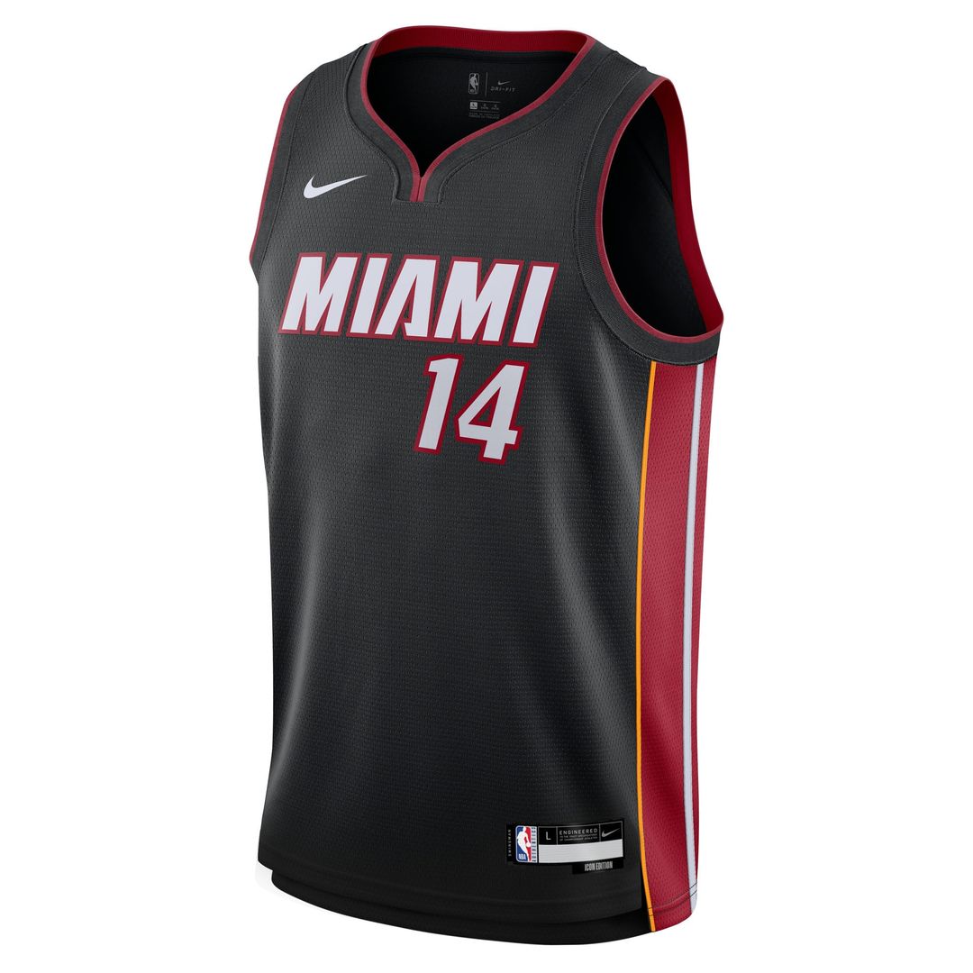 Tyler Herro Miami Heat Nike Youth Swingman Jersey - Icon Edition - Black | NBA Fan Gear