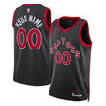 Toronto Raptors Jordan Brand Unisex 2022/ 23 Swingman Custom Jersey - Statement Edition - Black | NBA Fan Gear