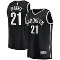Noah Clowney Brooklyn Nets Fanatics Youth Fast Break Replica Jersey - Icon Edition - Black | NBA Fan Gear