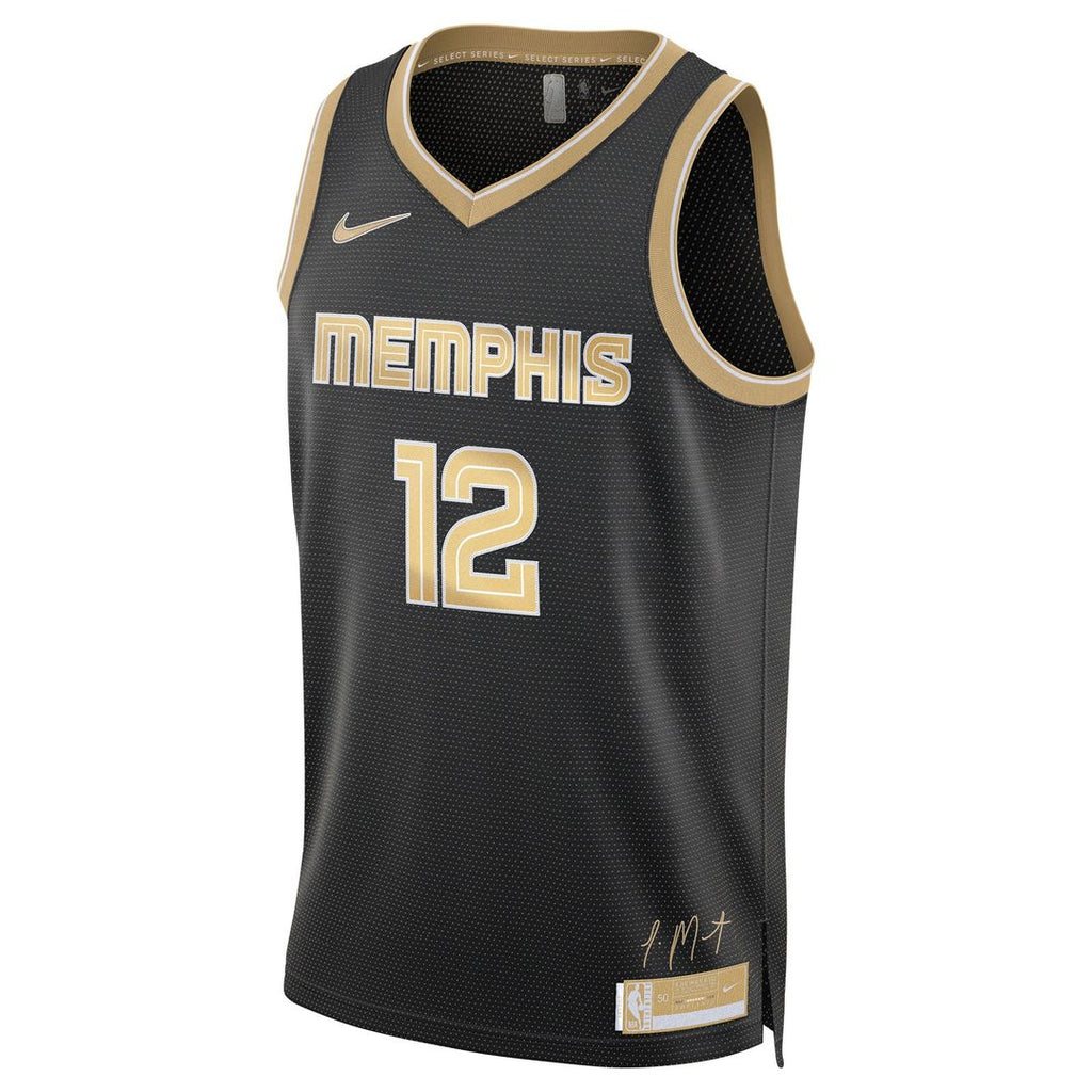 Ja Morant Memphis Grizzlies Nike Unisex Select Series Swingman Jersey – Black | NBA Fan Gear
