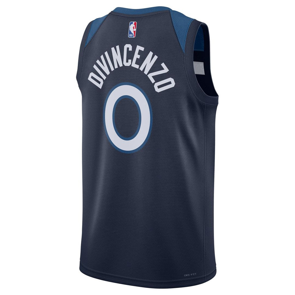 Donte DiVincenzo Minnesota Timberwolves Nike Unisex Swingman Player Jersey - Icon Edition - Navy | NBA Fan Gear