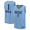 Scotty Pippen Jr. Memphis Grizzlies Fanatics Fast Break Replica Player Jersey - Statement Edition - Light Blue | NBA Fan Gear