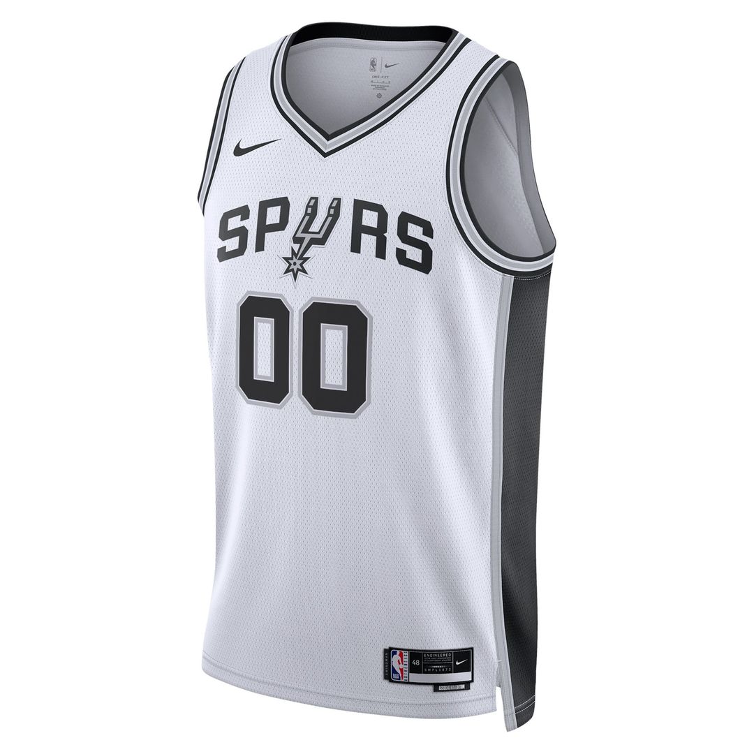 San Antonio Spurs Nike Unisex Swingman Custom Jersey White - Association Edition | NBA Fan Gear