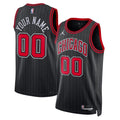 Chicago Bulls Jordan Brand Unisex 2022/ 23 Swingman Custom Jersey - Statement Edition - Black | NBA Fan Gear