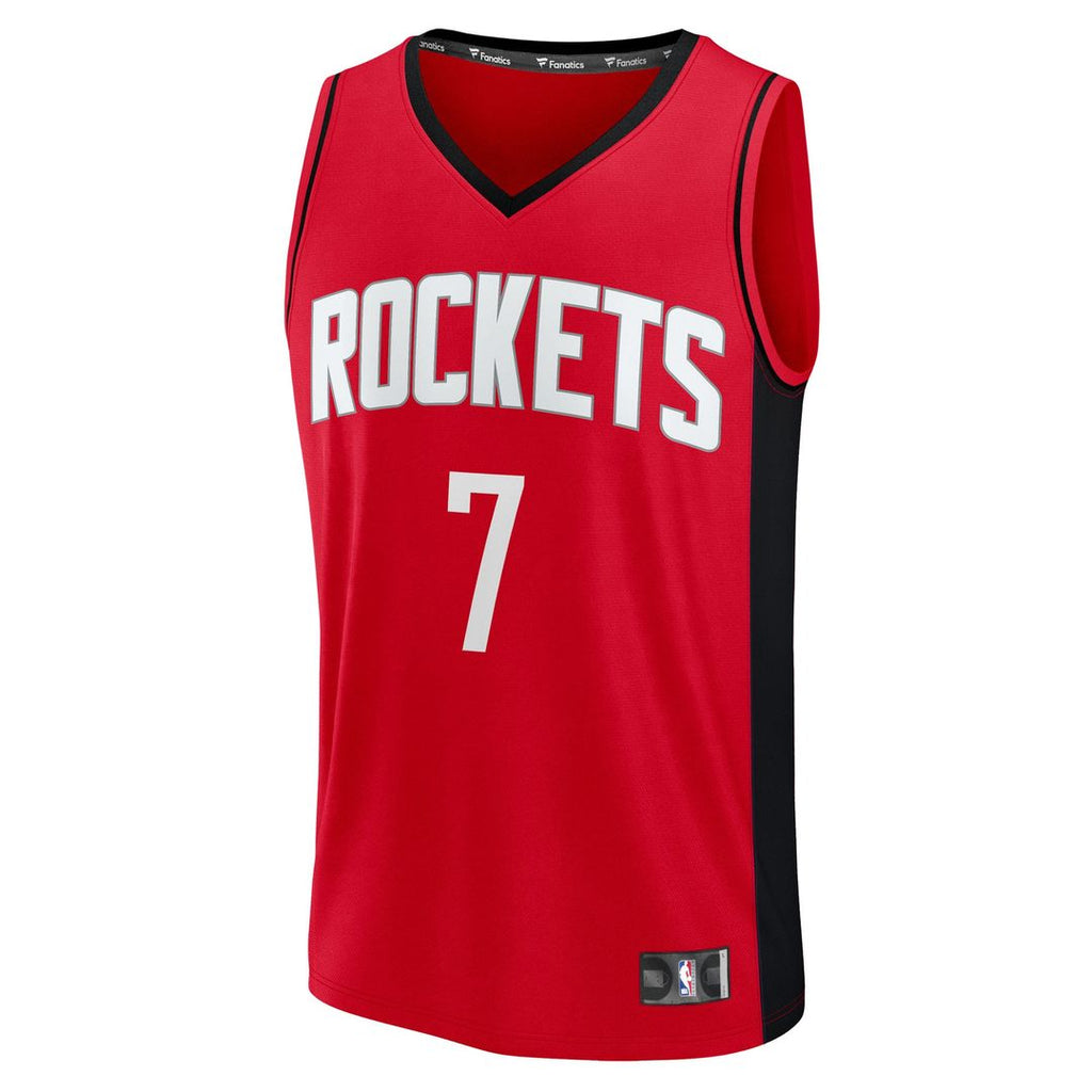 Kevin Durant Houston Rockets Fanatics Youth Fast Break Replica Player Jersey - Icon Edition - Red | NBA Fan Gear