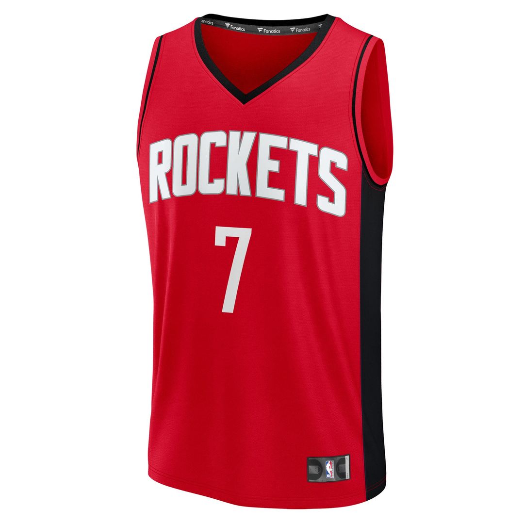 Kevin Durant Houston Rockets Fanatics Youth Fast Break Replica Player Jersey - Icon Edition - Red | NBA Fan Gear