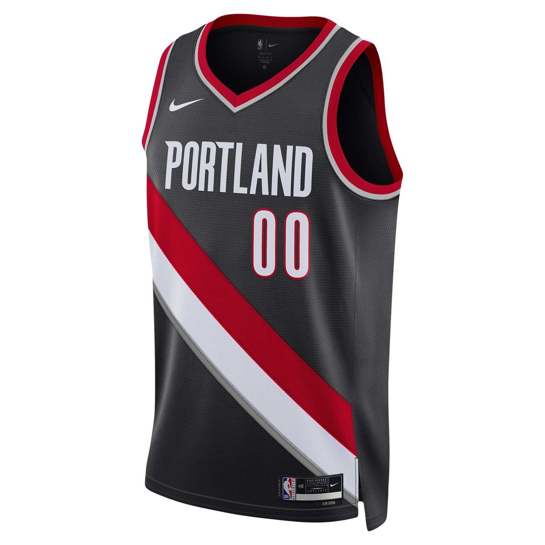 Scoot Henderson Portland Trail Blazers Nike Unisex 2023 NBA Draft Swingman Jersey - Icon Edition - Black | Fan Gear